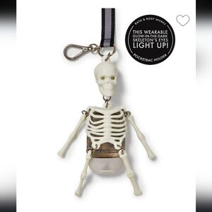 Wearable Glow In The Dark & Light Up Skeleton With Hand Sanitizer
